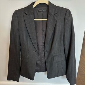 Antonio Melani • Charcoal Pinstripe Blazer